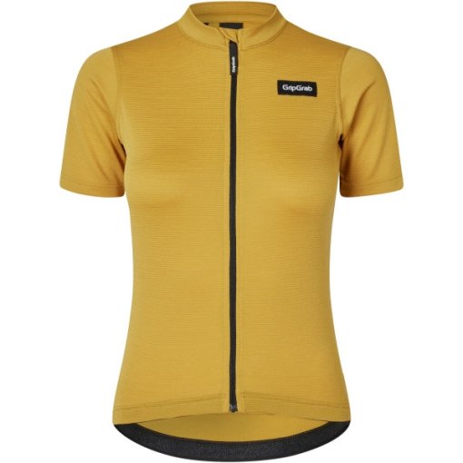 Foto de GripGrab Maillot de Manga Corta Mujer - EXPLR Merinotech - Mustard Yellow