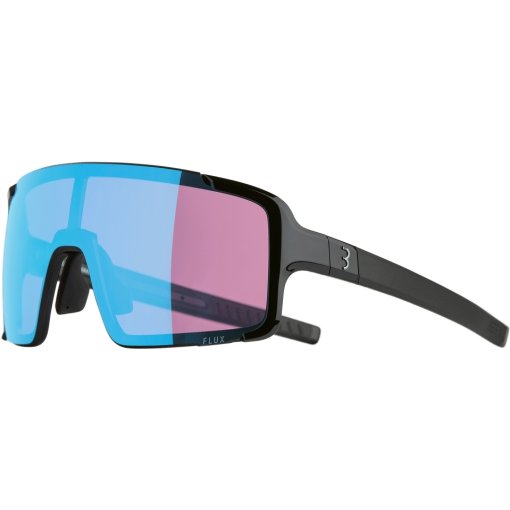 Photo produit de BBB Cycling Chester BSG-74 Lunettes vélo - glossy black | FLUX blue
