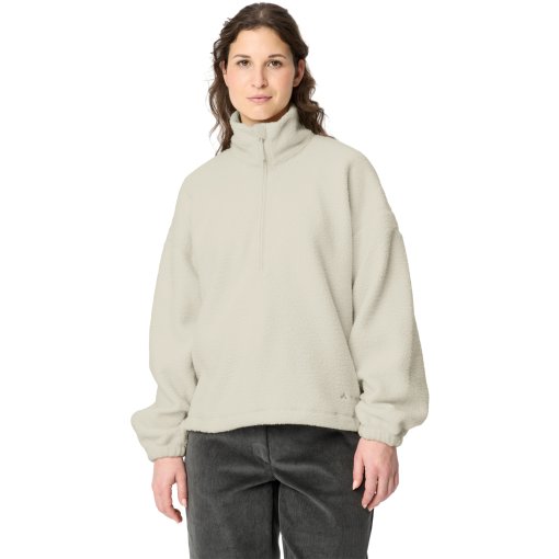 Produktbild von Vaude Najun HZ Fleece Pullover Damen - ecru