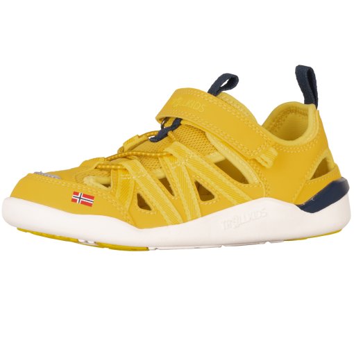 Foto de Trollkids Sandalias Barefoot Niño - Saltfjord - Ginger/Dark Navy/Sea Sand