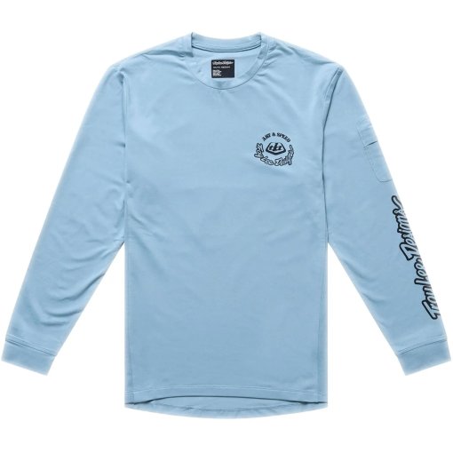 Produktbild von Troy Lee Designs Ruckus Ride Langarmtrikot Kinder - Carbs Dawn Blue