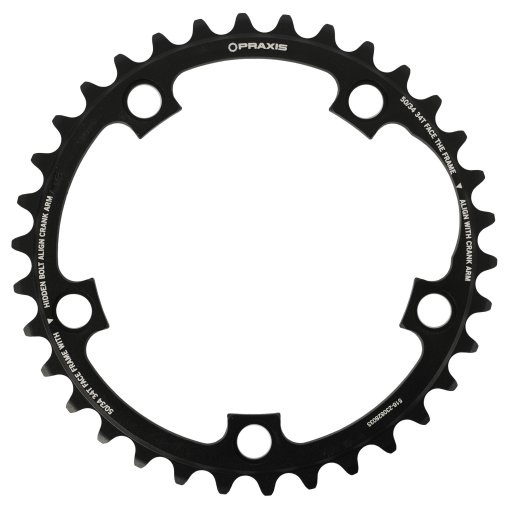 パーツ PRAXIS BUZZ Road 110 BCD 50/34T Praxis Works Buzz Road 10-/11-/12-speed Chainring Set Chainring 10