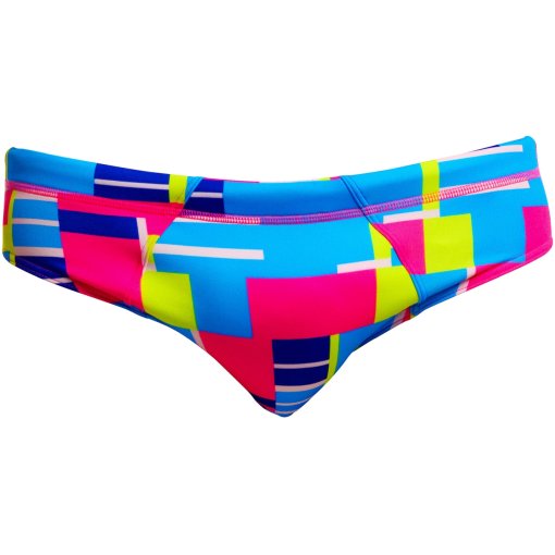 Produktbild von Funky Trunks Seamed Eco Badeslip Herren - Blok Tok