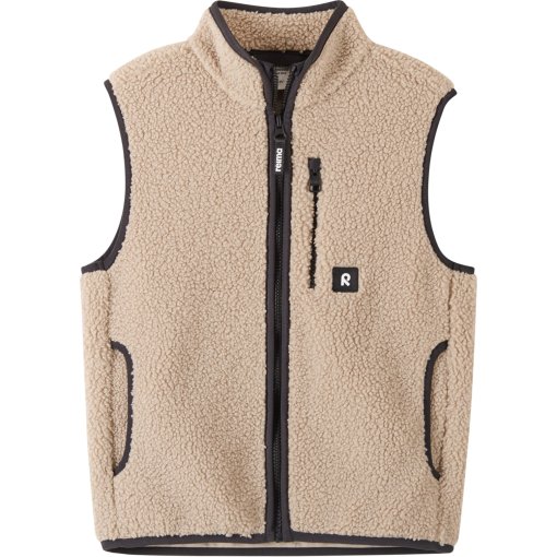 Photo produit de Reima Tupas Veste polaire sans manches pour enfants - earthy beige 0760