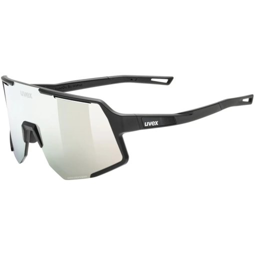 Produktbild von Uvex sequenze CV Fahrrad-Brille - black matt/mirror serious silver colorvision
