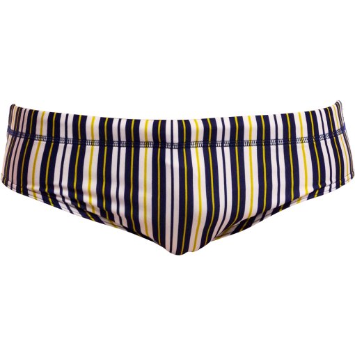 Foto de Funky Trunks Bañador Slip Hombre - Classic Eco Briefs - Admiralty Stripe