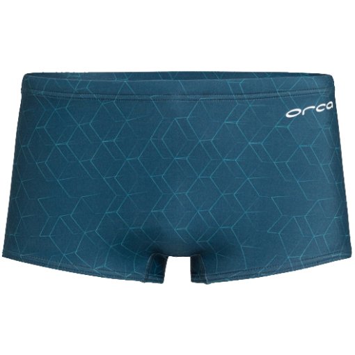 Photo produit de Orca Caleçon de Bain Homme - Core Square - navy turchese