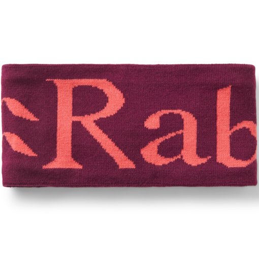 Foto de Rab Cinta Cabeza - Knitted Logo - mulberry/hibiscus