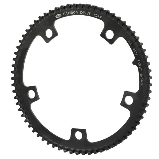 Foto de Gates Carbon Drive CDX Centertrack Sprocket - Front - Tandem | 5x BCD 130