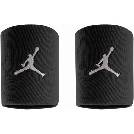 Foto de Nike Muñequera de Sudor (Pack de 2) - Jordan Jumpman - negro/blanco 010
