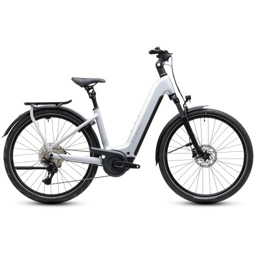 Kuva tuotteesta CUBE KATHMANDU HYBRID ONE 800 - Easy Entry - Trekking-Sähköpyörä - 2027 - silverstar / reflex