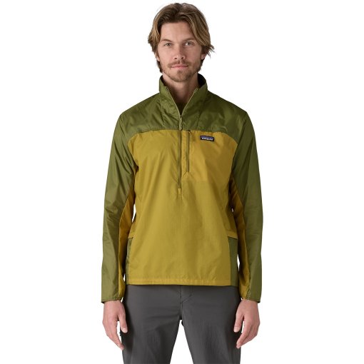 Produktbild von Patagonia Houdini Stash 1/2 Zip Anorak Herren - Bundle Green/Graze Green