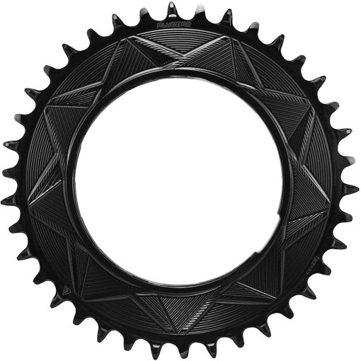 Photo produit de Alugear AERO Plateau vélo - VTT | Thread Mount | 0 mm | 1x 11/12 vitesses | rond - noir