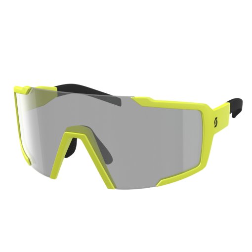 Foto de SCOTT Shield Light Sensitive Gafas de sol - yellow matt / grey light sensitive