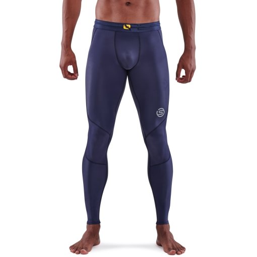 Productfoto van SKINS 3-Series Long Tights Heren - Navy Blue