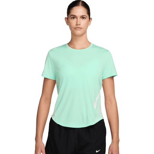 Foto de Nike Camiseta Mujer - Tempo Swoosh HBR Dri-Fit - mint foam/white HV2772-353