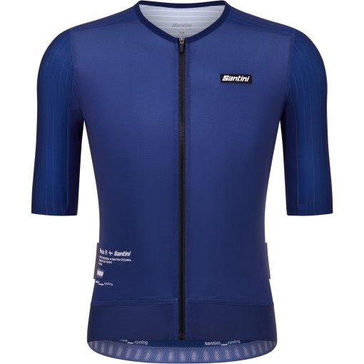 Foto de Santini Mads Pedersen Momentum Series Maillot de manga corta unisex MA94475AECCMADS - navy NY