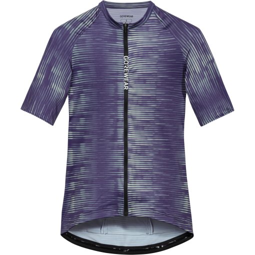 Productfoto van GOREWEAR Spinshift Pixel Dames shirt met korte mouwen - purple indigo / spring green DEDJ