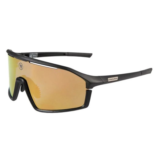 Produktbild von Endura Dorado II Brille - matt black - smoke tint/full gold mirror | amber mirror | clear mirror