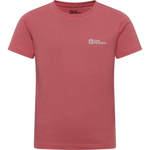 Foto de Jack Wolfskin Camiseta Niño - Essential Cotton - sunset coral