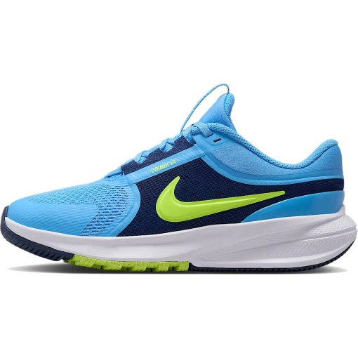 Foto de Nike Star Runner 5 Zapatos Niños - university blue/blue void/football grey/volt HF7004-400