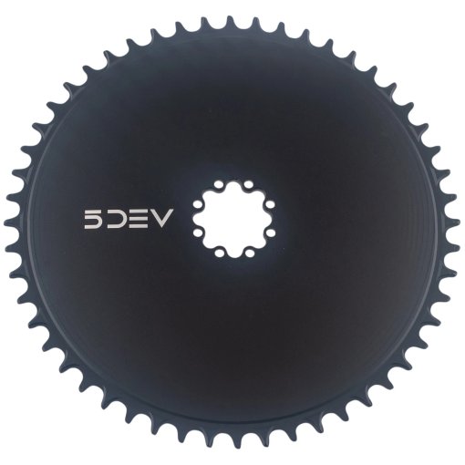 Picture of 5DEV Chainring - Road/Gravel | Aero | Direct Mount (SRAM 8-Bolt) - black