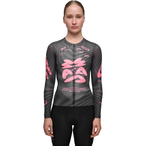 Foto de MAAP Spectrum Pro Air 3.0 Maillot de manga larga para mujeres - carbon rose
