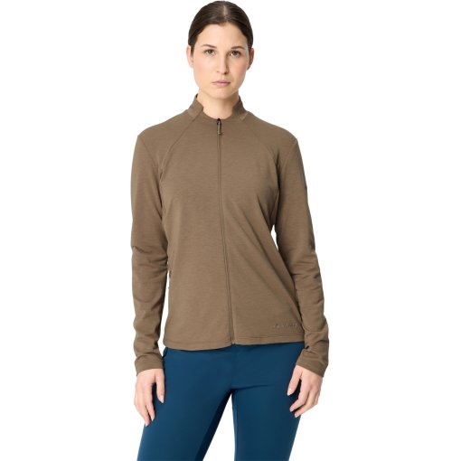 Produktbild von Vaude Wintry FZ Langarmshirt Damen - oat