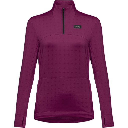 Foto de GOREWEAR Camiseta de Manga Larga Mujer - Everyday Thermo 1/4-Zip - process purple BQ00