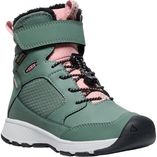 Foto de KEEN Botas Niños - Skua Winter Waterproof - Dark Forest / Rose Elegance