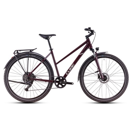 Picture of CUBE NATURE ONE Allroad - Trapeze - Cross Bike - 2026 - amarone / lunar