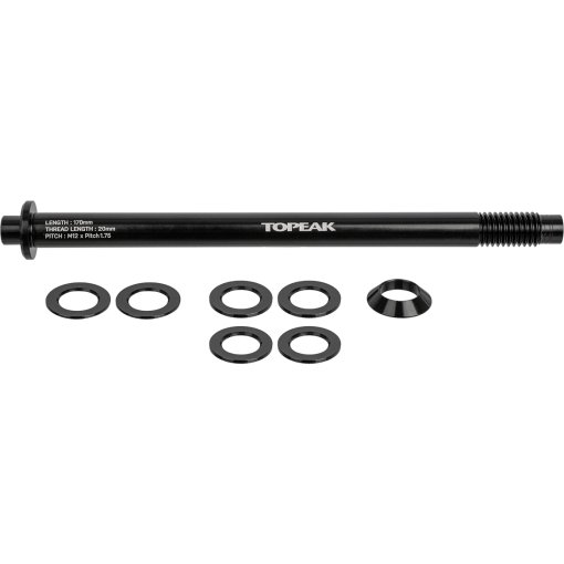 Zdjęcie: Topeak Zi:RAK Oś przelotowa - M12 x 1.75mm - 170mm