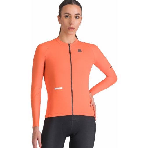 Photo produit de Sportful Maillot Vélo Femme - Supernova Thermal - 117 Pompelmo