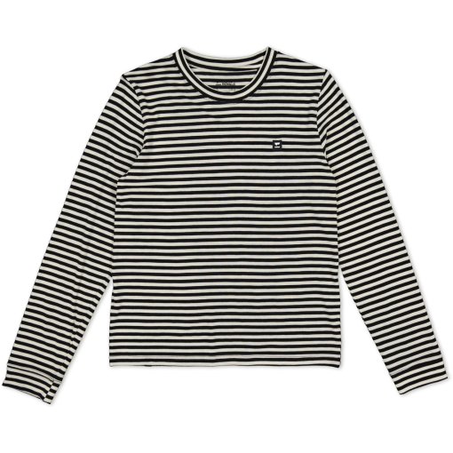 Foto de Mons Royale Camiseta de Manga Larga Mujer - Icon Merino - mr stripe