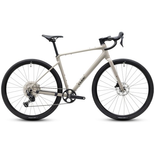 Foto de CUBE Bicicleta Gravel - NUROAD EX - 2027 - 28&quot; - oatgrey / black