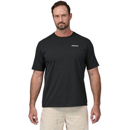 Foto de Patagonia Camiseta Hombre - P6 Logo Responsibili-Tee - Negro