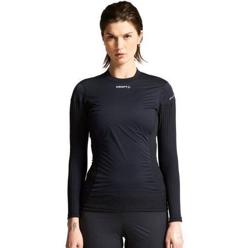 Foto de CRAFT Camiseta Manga Larga Mujer - Active Extreme X Wind - Black/Granite