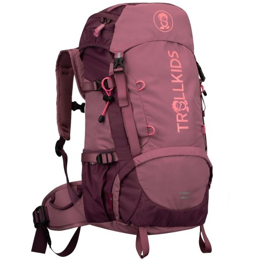 Foto de Trollkids Mochila Niño 30L - Trolltunga - Frozen Berry/Deep Ruby/Pink Salmon