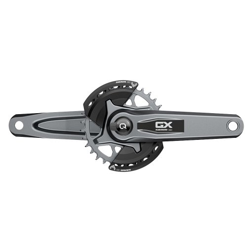 Picture of SRAM GX Eagle Powermeter Crankset | T-Type | Wide | 1x12-speed | D1 - Direct Mount | 32 Teeth