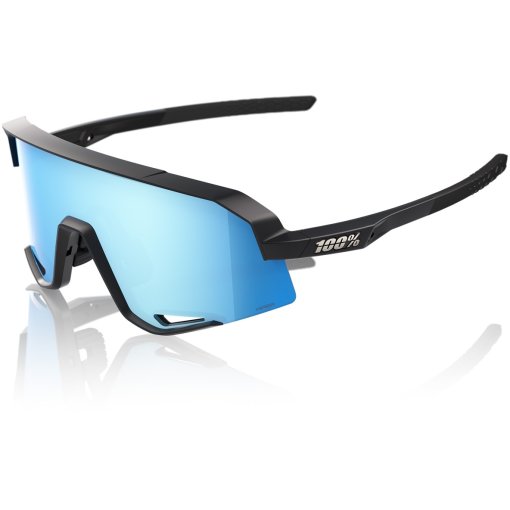 Foto de 100% Gafas - Slendale - Matte Black - HiPER Blue Multilayer Mirror