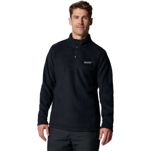 Foto de Columbia Jersey Polar Hombre - Steens Mountain Half Snap II - Negro