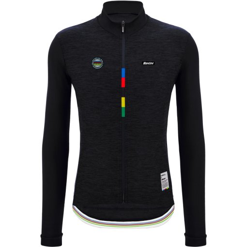 Immagine prodotto da Santini Maglia a Maniche Lunghe Uomo - UCI World Champion Mondo RE216075SMONDO - nero NE