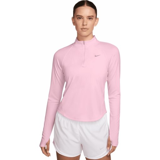 Produktbild von Nike Tempo Dri-FIT 1/4-Zip Laufoberteil Damen - pink foam/reflective silver HV2852-663