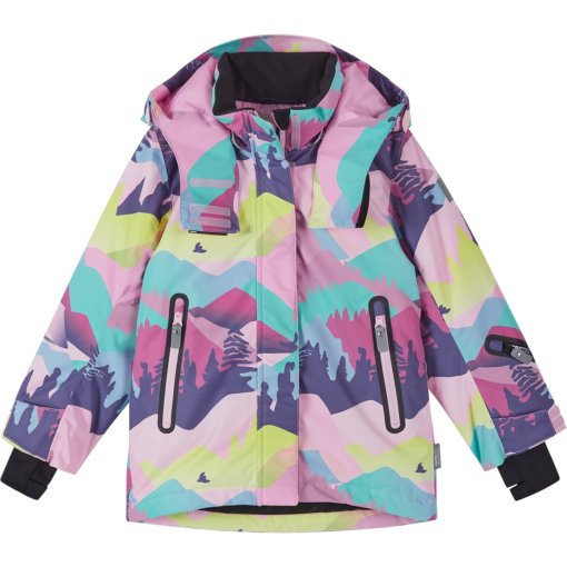 Picture of Reima Kiiruna Winter Jacket Kids - grey pink 4504