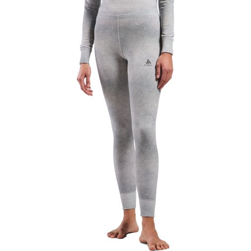 Immagine prodotto da Odlo Leggings Base Layer Donna - Odlo x POW Collective Voices Active Warm con stampa - odlo silver grey