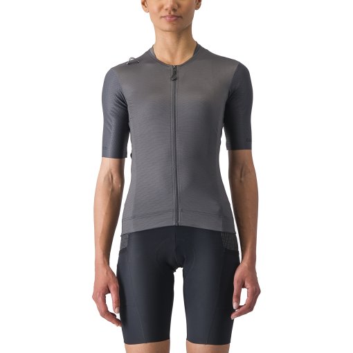 Foto de Castelli Maillot de Manga Corta Mujer - Unlimited Pro - dark grey 030