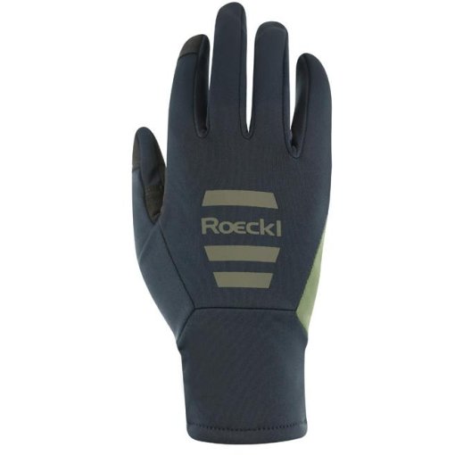 Foto de Roeckl Sports Guantes Ciclismo - Rittner - negro/oliva 9042
