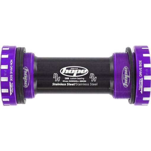 Foto de Hope Bottom Bracket Cups DH 83mm Stainless Steel - BSA-83-24 - purple
