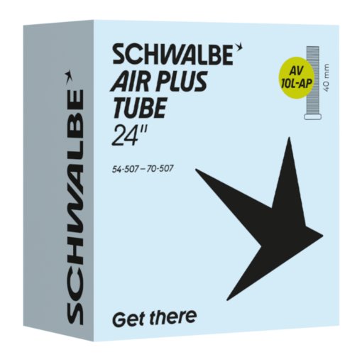 Foto de Schwalbe Cámara Air Plus - N.º 10L-AP | 24&quot; - 54/70-507 | AV 40mm