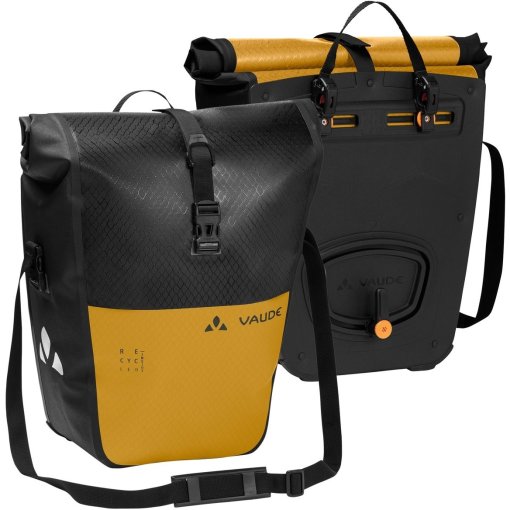 Foto van Vaude Aqua Back Color Fietstas (rec) (Paar) - 2x24L - burnt yellow